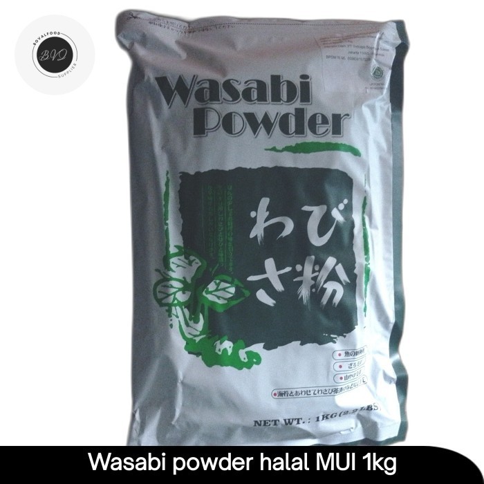 

wasabi powder halal MUI 1kg