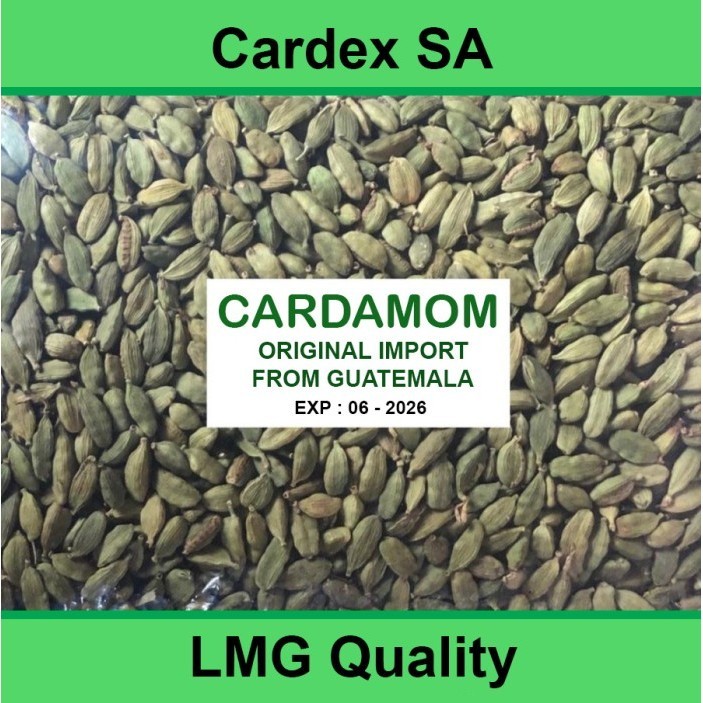 

Cardamom / Cardamon / Kapulaga Hijau Cardex LMG 1 Kg