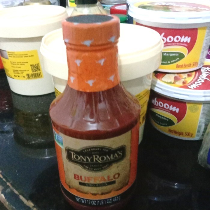 

Buffalo wing sauce/Tony roma's/for ribs