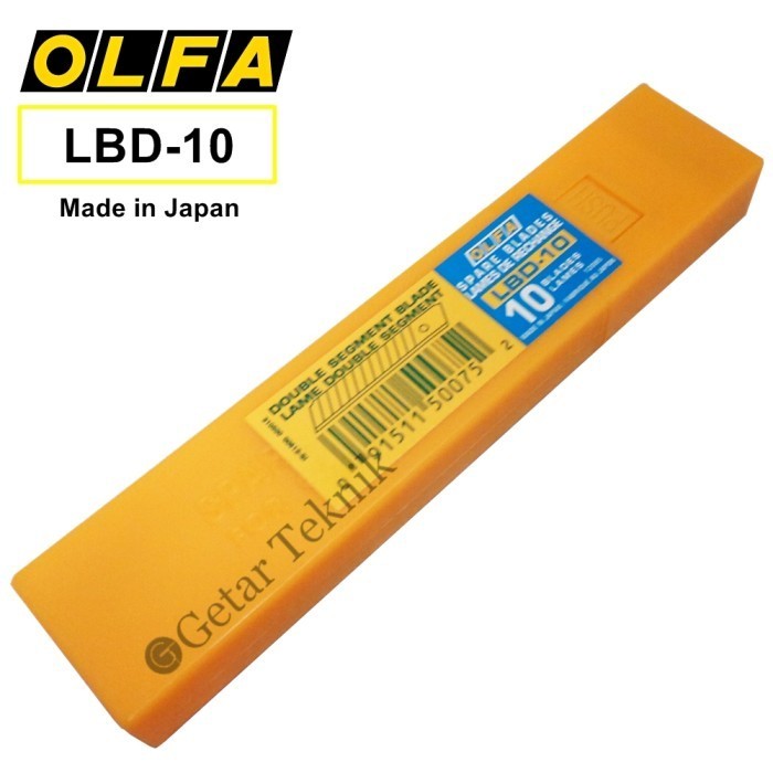

Kualitas Terbaik Refill Cutter Olfa Lbd-10 Isi 10Pcs