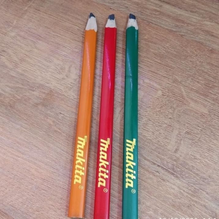 

Pensil Makita Panjang 18Cm / Pensil Tukang Merk Makita Asli Q83