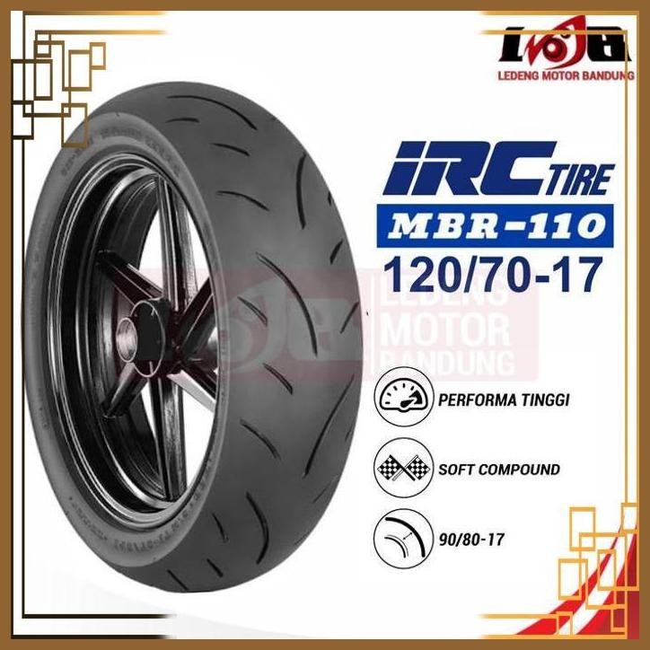 [LGM] IRC MBR 110 120/70-17 Speed Winner Ban Racing Soft Compound Tubeless