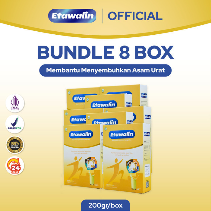 

Etawalin 8 Box - Susu Kambing Etawa Menyembuhkan Asam Urat