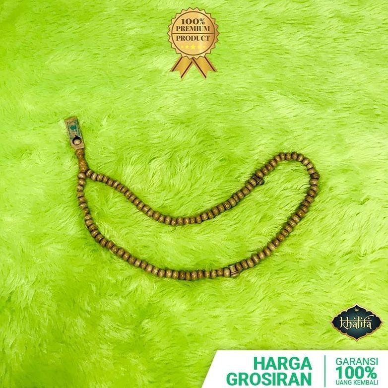 Tasbih 33 & 99 Butir Kayu Natural Asli Seperti Gaharu Mirip Kokka Kaokah Bukan Digital Hitam Batu Co