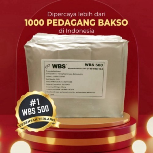 

MURAH Enzim WBS 500 Perenyah bakso sosis nugget - 500 gram
