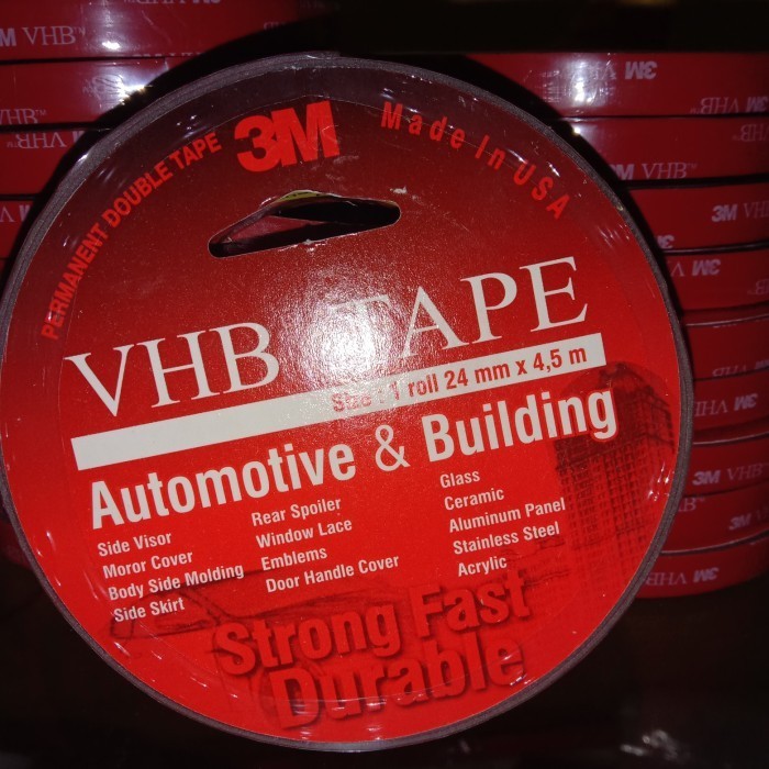 

PROMO VHB Tape 3M 24mm - Double Tape Bangunan Otomotif - VHB Tape Super Kuat