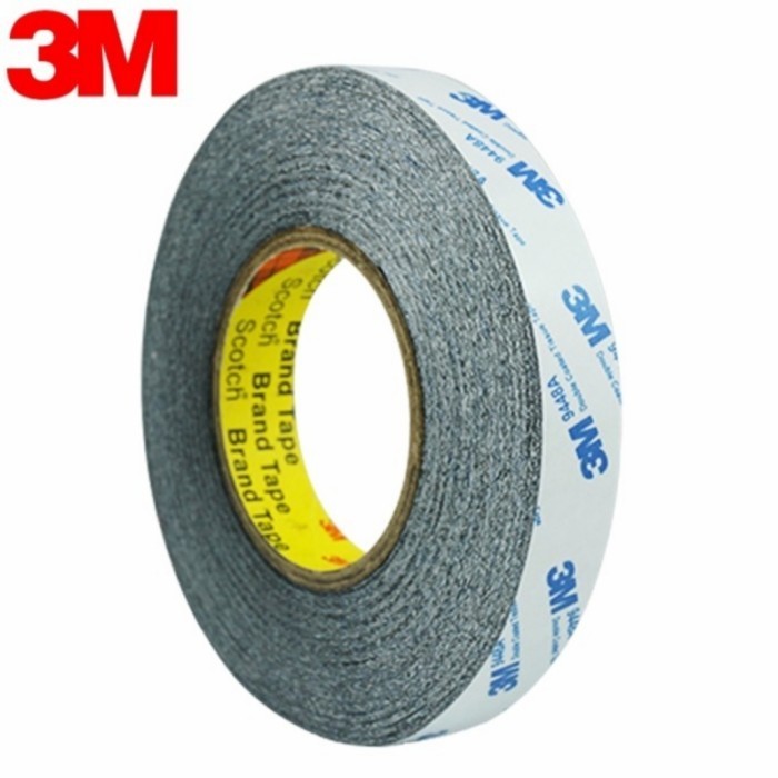 

HOT SALE 3M 9448A Double Tape Coated Tissue 12mm x 50m Perekat Tipis Hitam