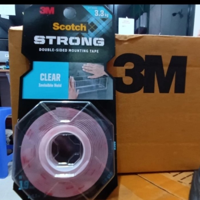 

Double Tape 3M Original USA Super Kuat Super Lengket / Lem 3M Bening JUAL