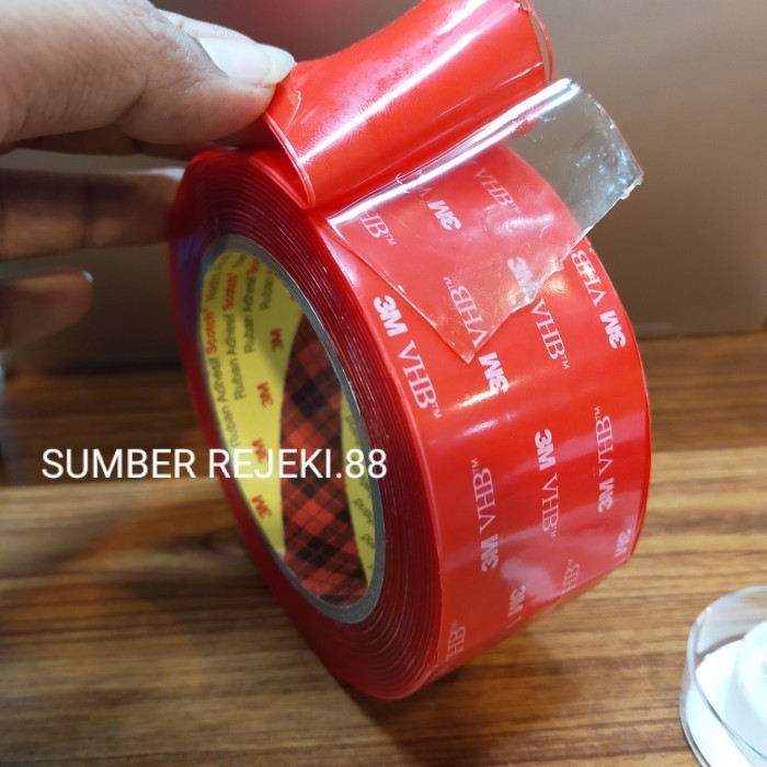 

3M Double tape VHB 4910 Clear- Perekat 3M Original- Doble tip 5cm x4,5 HARGA DISKON