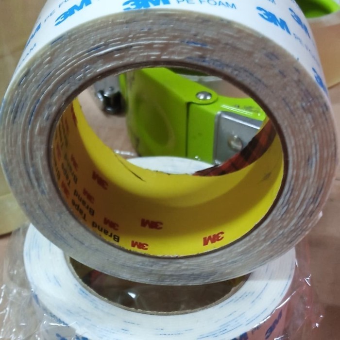

3M Double tape pe foam white 2 inch x 4,5m TERMURAH