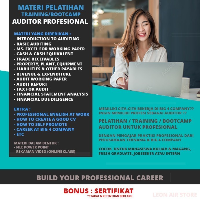 

Materi Kelas Pelatihan / Training / Bootcamp Auditor Profesional