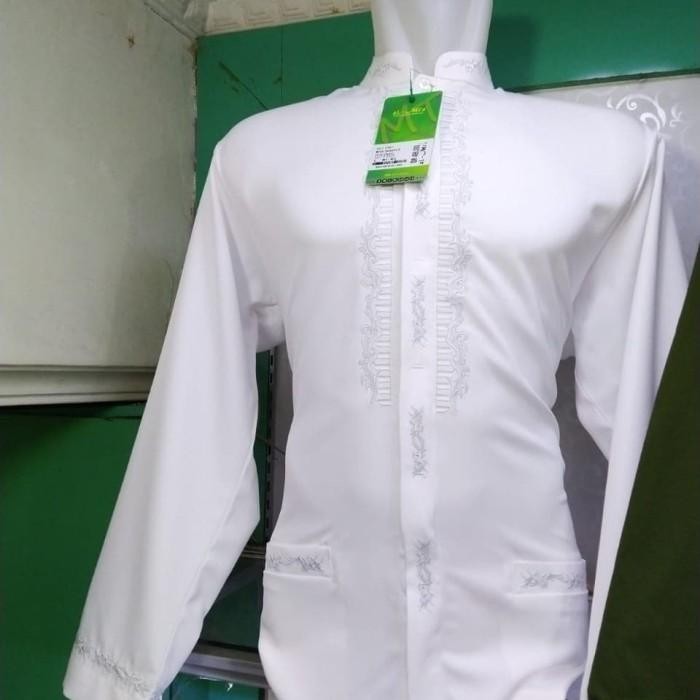 Baju Koko Al Mia Mt Original(Putih)