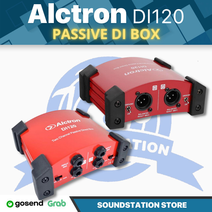 Alctron Di120 Di 120 Passive Direct Box - Di Box Pasif