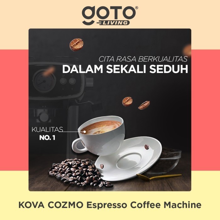 Kova Cozmo Mesin Pembuat Kopi Espresso Coffee Maker Espreso Machine