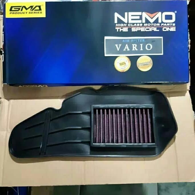 filter udara nemo gma vario 125/ air filter vario 150 nemo gma