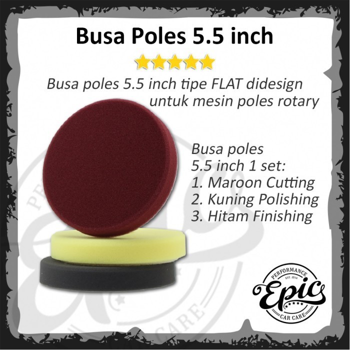 Busa Poles Mobil 5.5 inch 1 Set