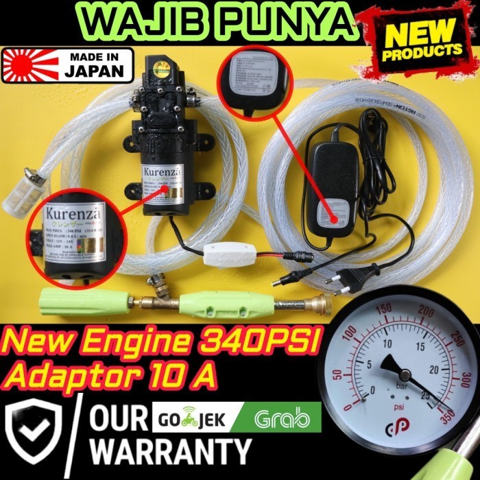 FREE ADAPTOR - DAPAT COLOK KE LISTRIK ALAT MESIN CUCI STEAM MOTOR