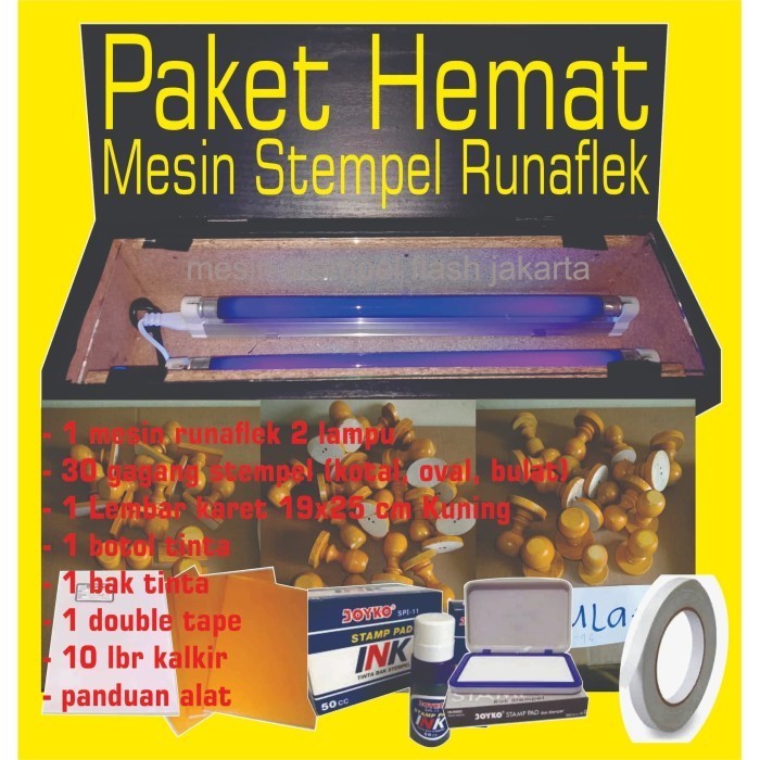 

Terlaris Paket Murah Mesin Stempel Runaflek SALE