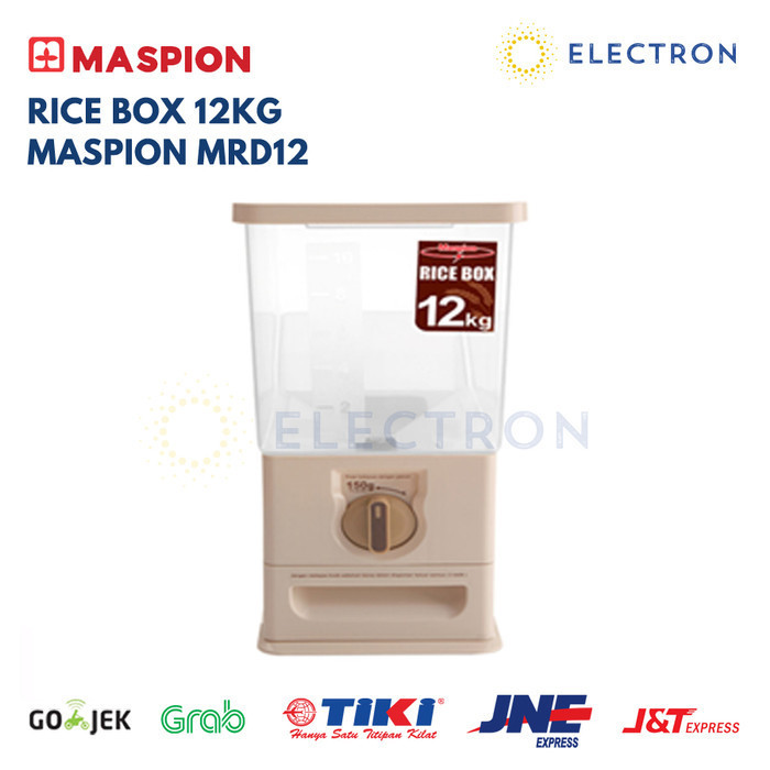 

BEBAS ONGKIR - Rice Box Maspion MRD-12 MRD12 Tempat Beras Kecil Box Beras