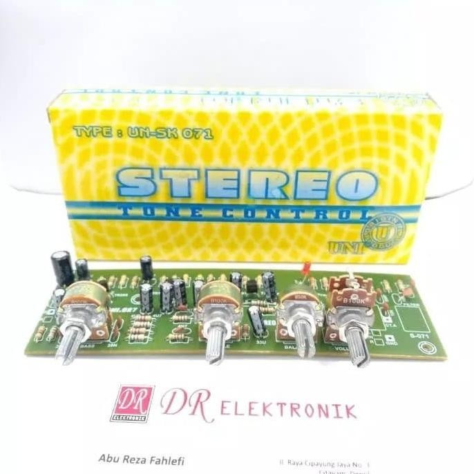 Terbaru Tone Tune Control Tun Kontrol Stereo UNI SK 071 dre3 Berkualitas
