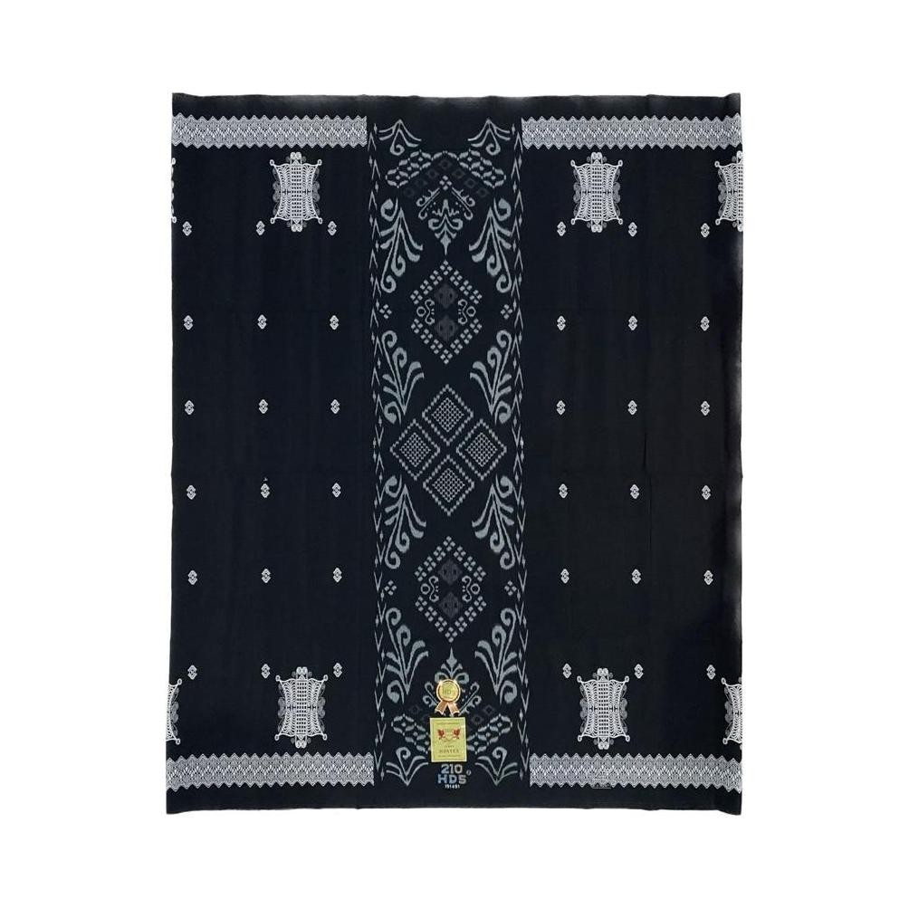 SARUNG HDS SAMARINDA BERKUALITAS ORI NYA KHUSUS HITAM POLOS / SARUNG HDS POLOS TERBARU VERSI WADIMOR