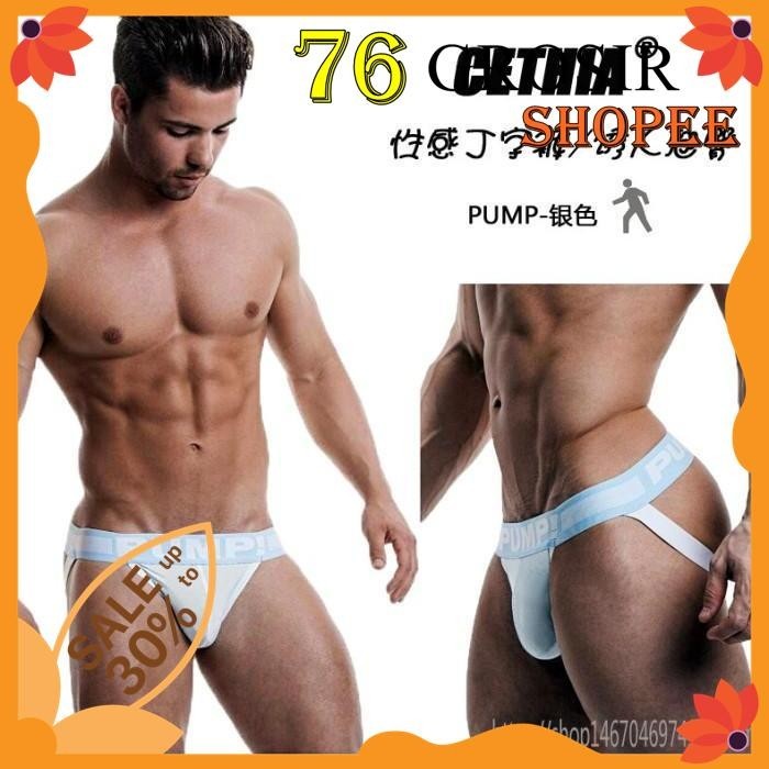 JOCKSTRAP PRIA PUMP BAHAN KATUN. KUALITAS PRODUK TERBAIK