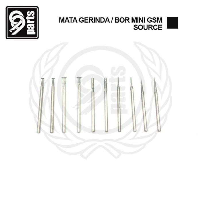 MATA GERINDA / BOR MINI SETT GSM ISI 10PCS GRINDER POLISH PEN GSM