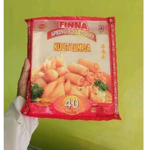 

FINNA KULIT LUMPIA BESAR 500gr ISI 40 | LUMPIA GROSIR | SUMBAR | PADANG