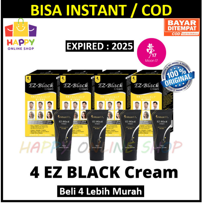 EZ BLACK CREAM EZ-BLACK CREAM MOON 17 ORGINAL