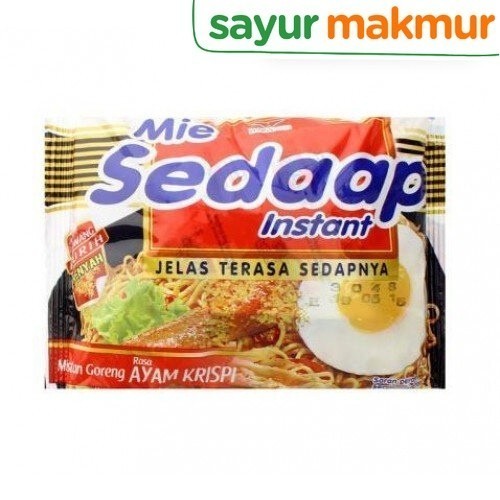 

Sedaap Mie Goreng Ayam Krispi 88 gram Sayurmakmur