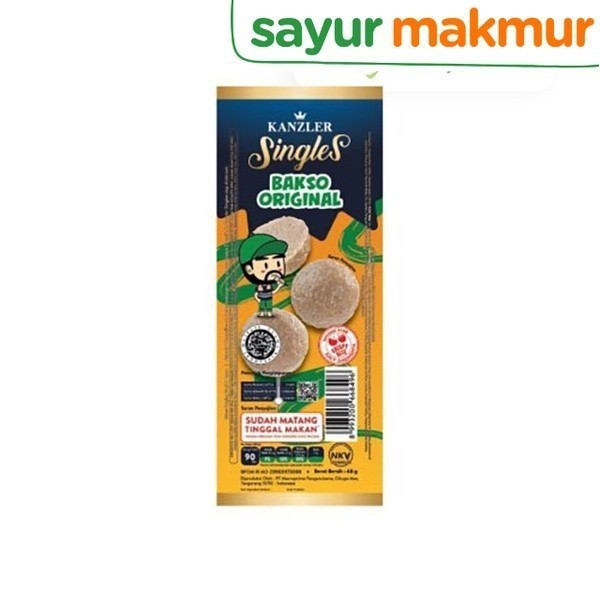 

Kanzler Singles Bakso Original 48 gram Sayurmakmur