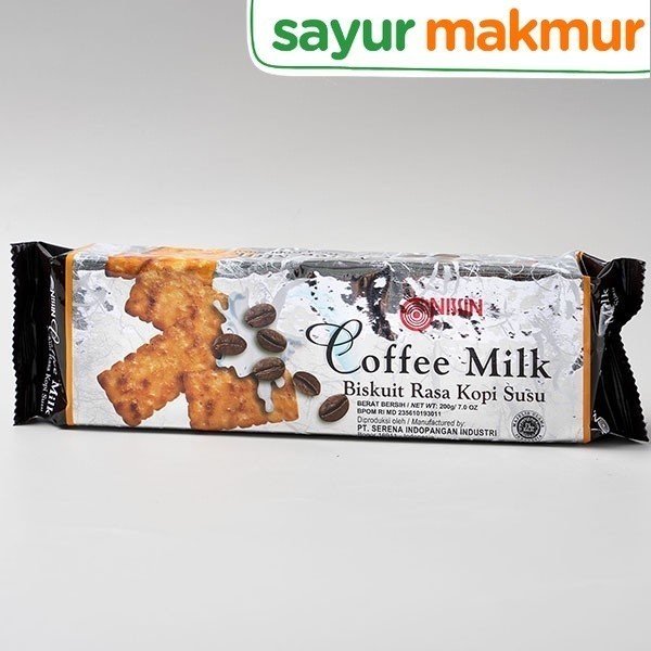 

Nissin Biskuit Coffee Milk 200 gram Sayurmakmur