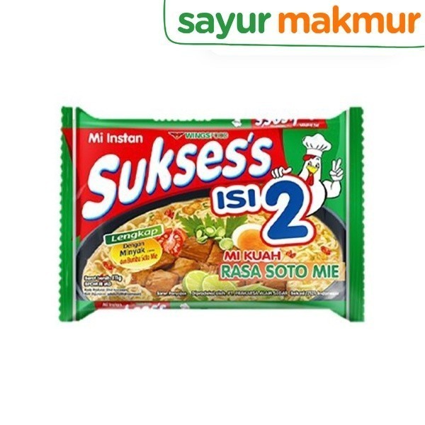 

Suksess Mie Kuah Rasa Soto Mie 111 gram Sayurmakmur