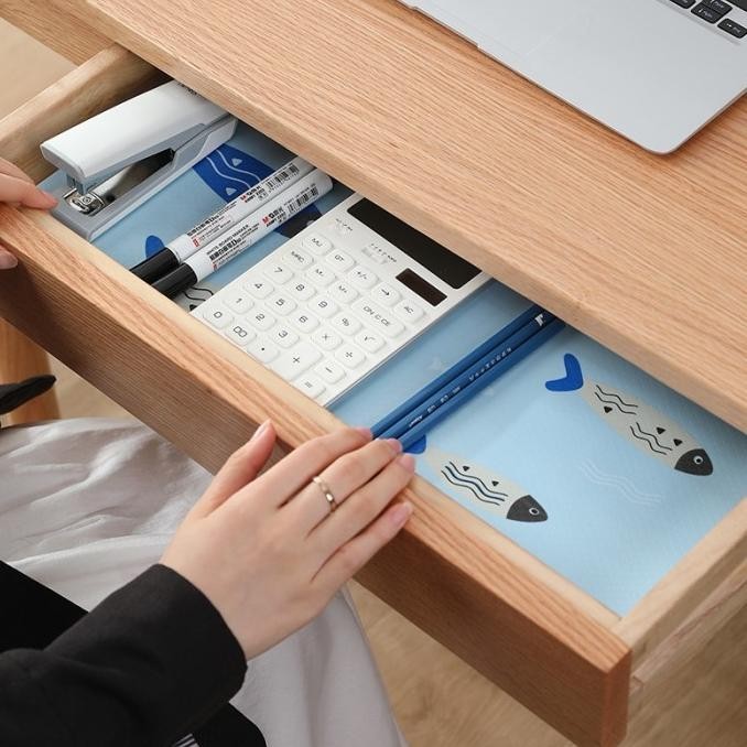 Alas Multifungsi Alas Meja Laci Lemari Dapur Taplak Anti Air Minyak