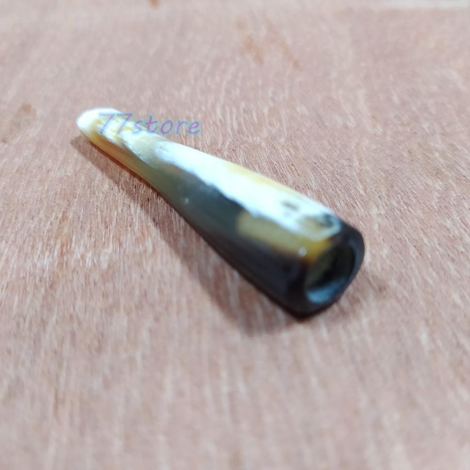 Tarbaru Pipa Rokok Tanduk Asli 6Cm / Once Rokok Tanduk Kerbau Pendek Jaminan Quality