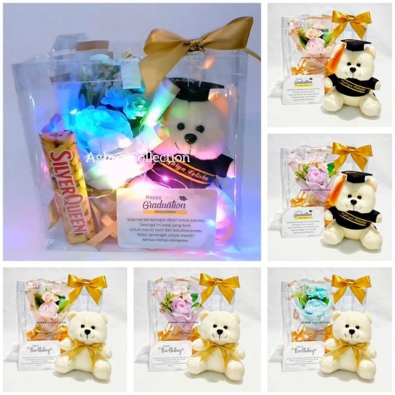 

PROMO [ READY STOK ] GIFT BAG KADO WISUDA HADIAH SOUVENIR ULANG TAHUN ANNIVERSARY VALENTINE BONEKA BEAR BUKET BUNGA ARTIFICIAL HAMPERS BOX TOTEBAG LAMPU TUMBLR LED ac-8