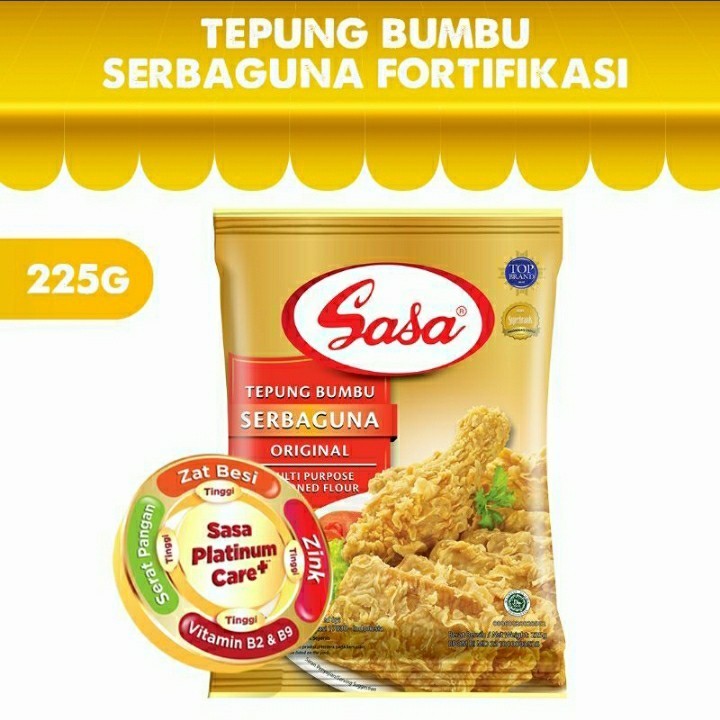 

Tepung Bumbu Serbaguna Sasa 225 gr