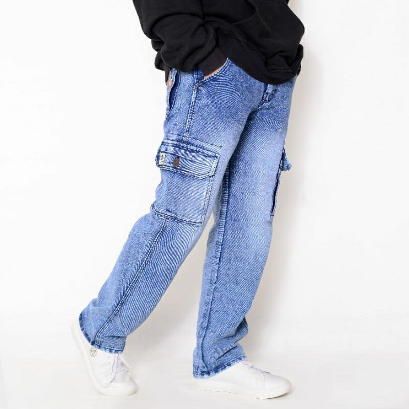 [ONLINE EXCLUSIVE] COD CELANA CARGO JEANS SETANDAR LONGGAR,CELANA JEANS KARGO MODEL LONGGAR
