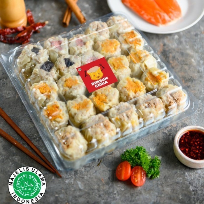 

Uinn - Gojek Gosend Only Dimsum 49 Ceria Isi 50Pcs Halal / Frozen Food