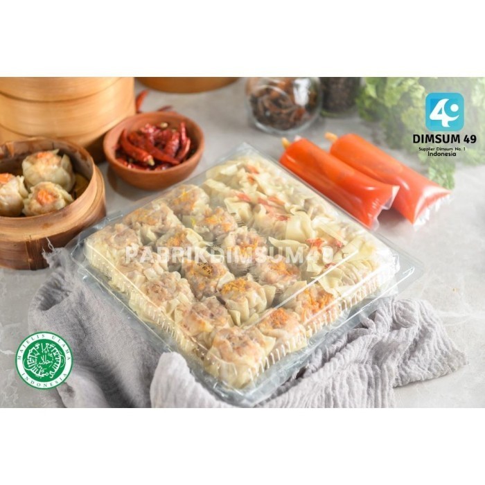 

Uinn - Flash Sale! Dimsum 49 Isi 50 Pcs Frozen Food Halal/ Dimsum Jakarta