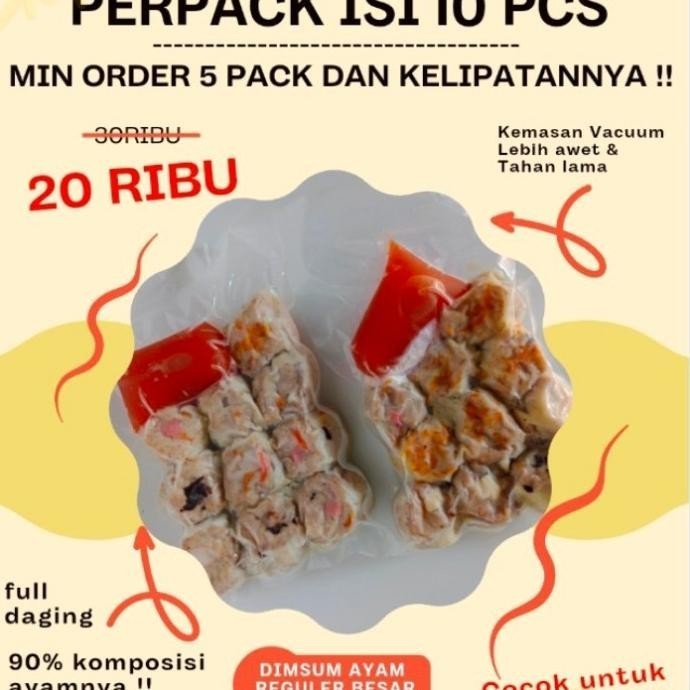 

Uinn - Frozen Food Paling Laris Pabrik Dimsum Vacum Isi 10 Madame Dimsum..