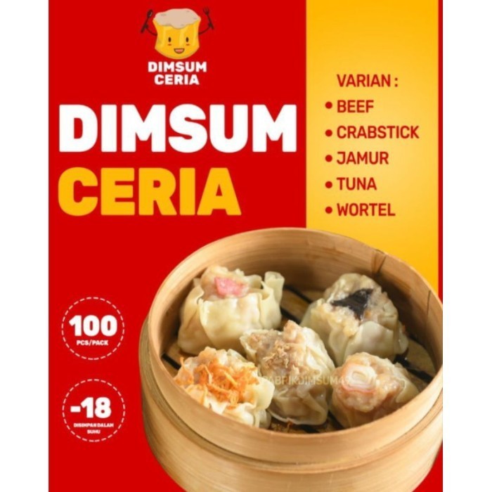 

Uinn - Wgn5 Dimsum 49 Ceria Isi 100 Mix / Dimsum Halal Frozen Food