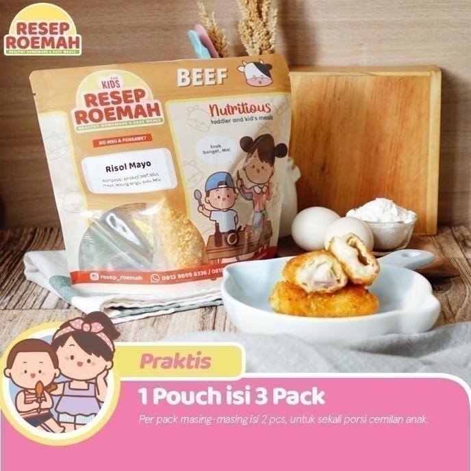 

Uinn - Miliki Resep Roemah Risol Mayo / Frozen Food Balita Homemade / No Msg