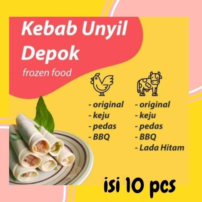 

Uinn - Kebab Daging Unyil Kebab Mini Frozen Food Jakarta Selatan