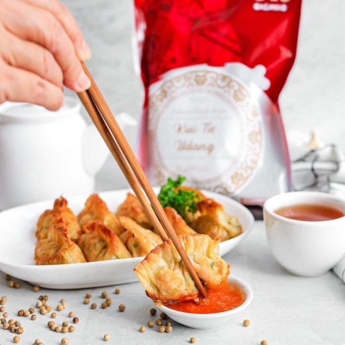 

Uinn - Kuo Tie Udang - Frozen Food Gl8 ( Non Halal ) Isi 10 Pcs