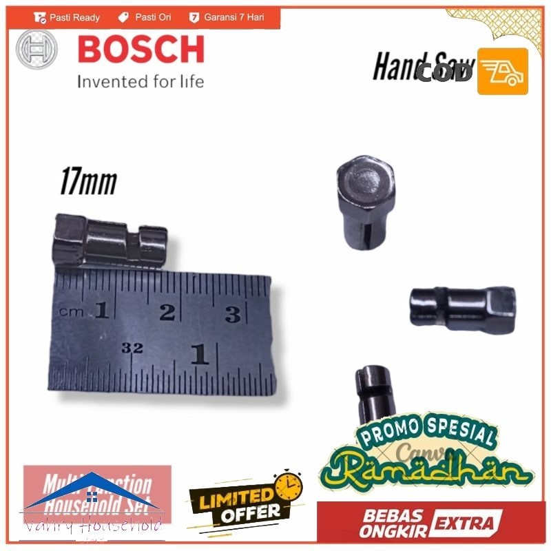Baut 17mm Gergaji Besi BOSCH Power Tools Household Set