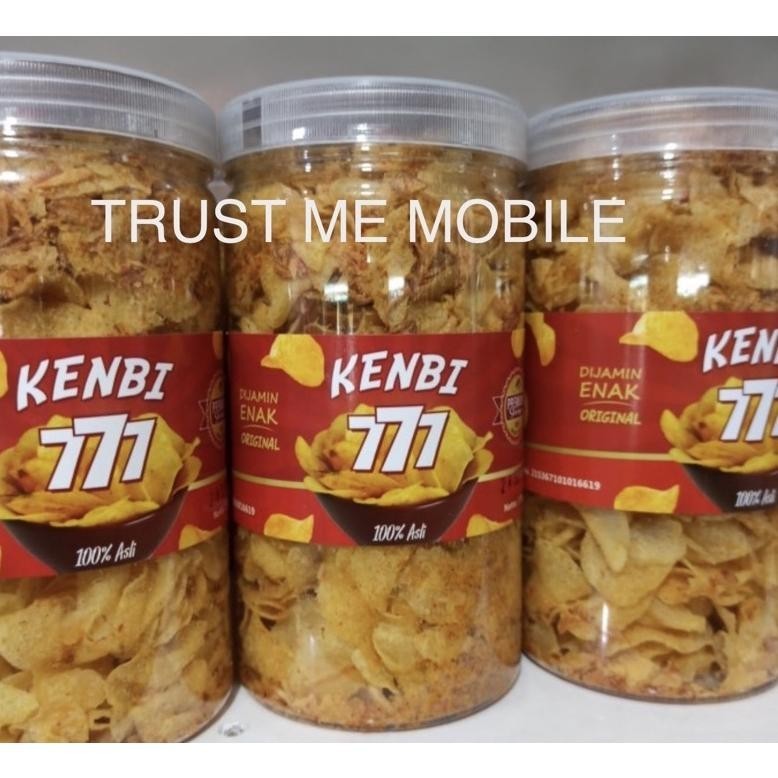 

POI Kenbi 777 Keripik Kentang Ebi TERLARIS