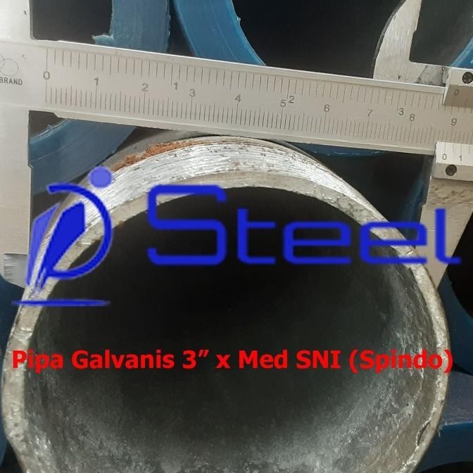 Pipa Galvanis 3" X 6 M Tebal 1.8Mm 2.3Mm 4.5Mm Sch40 | 3 Inch Kualitas Premium