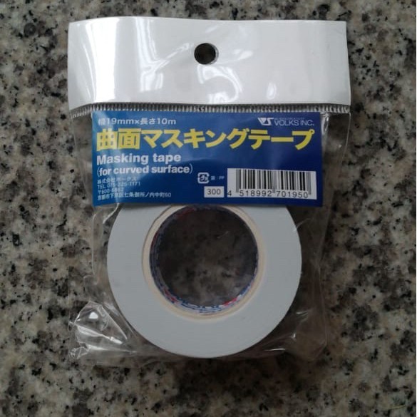 

Masking tape for curved surface 19mm (10 meter)