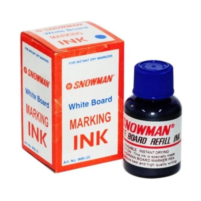 

Refill Tinta Spidol Papan Tulis Whiteboard Snowman WBI - 20 ilmi__77